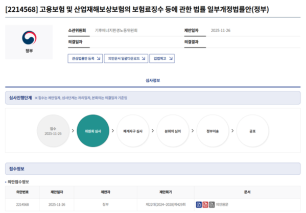 중기중앙회·한노총·소공연 등  “고용산재 보수신고 연 12회 전환 반대”